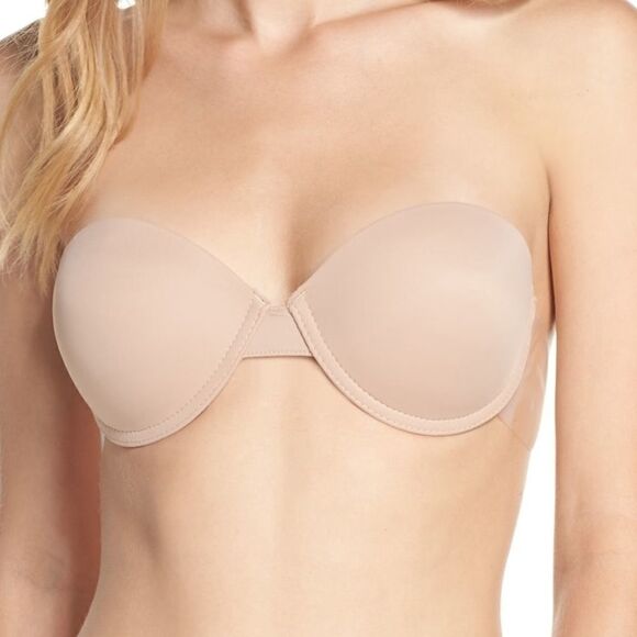 Nordstrom Lingerie Go Bare Ultimate Boost Bra D10 - Picture 1 of 4
